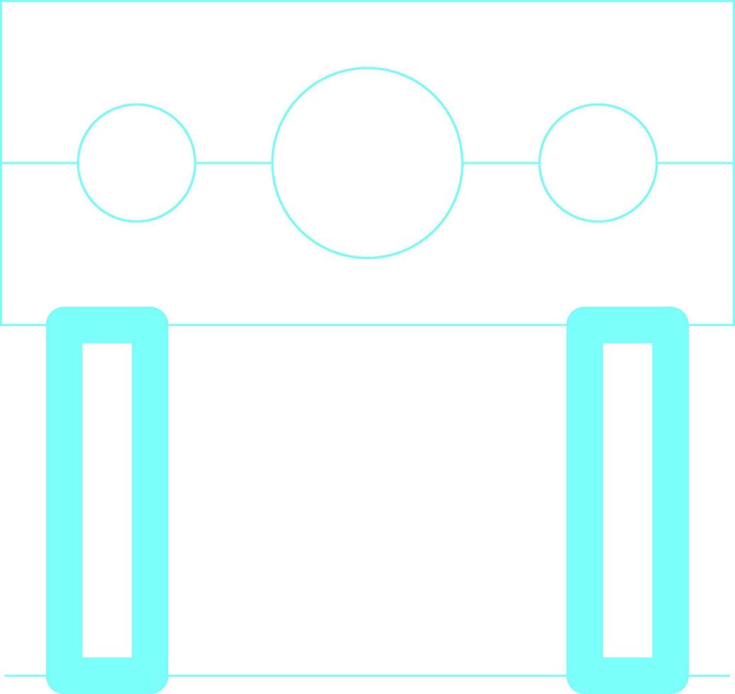 Pillory Creative Icon Design vector