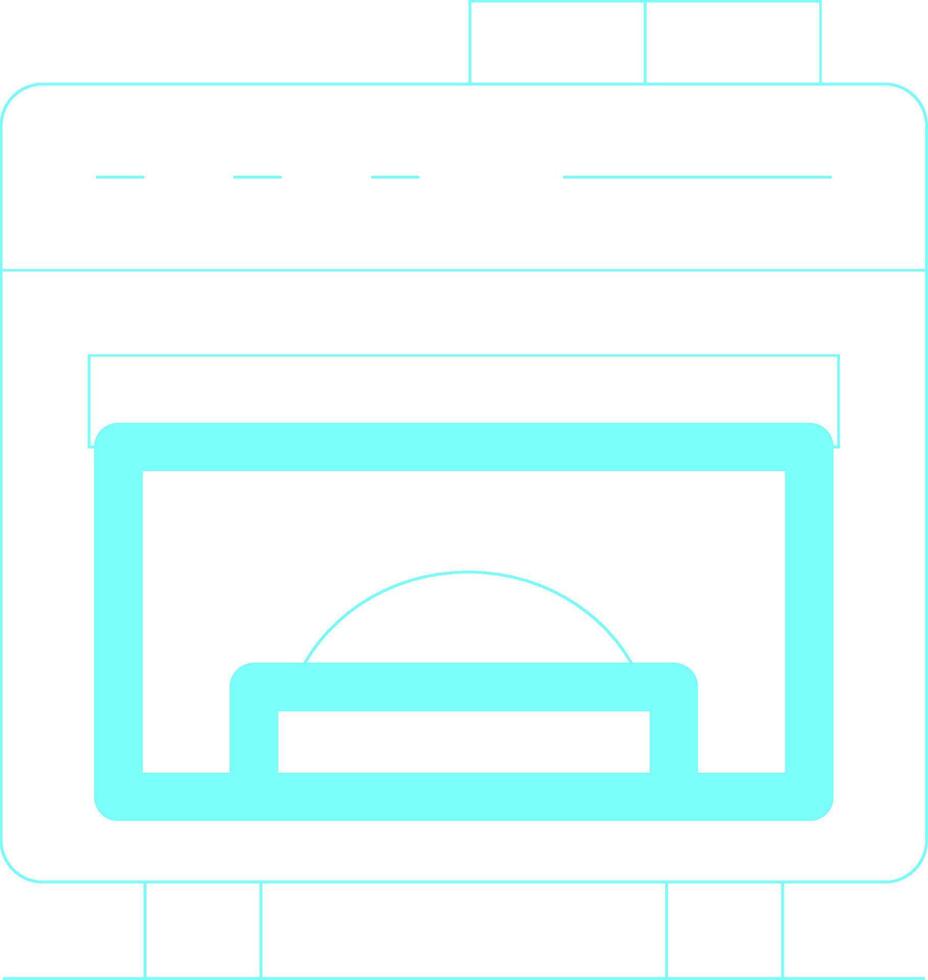 Oven Creative Icon Design vector