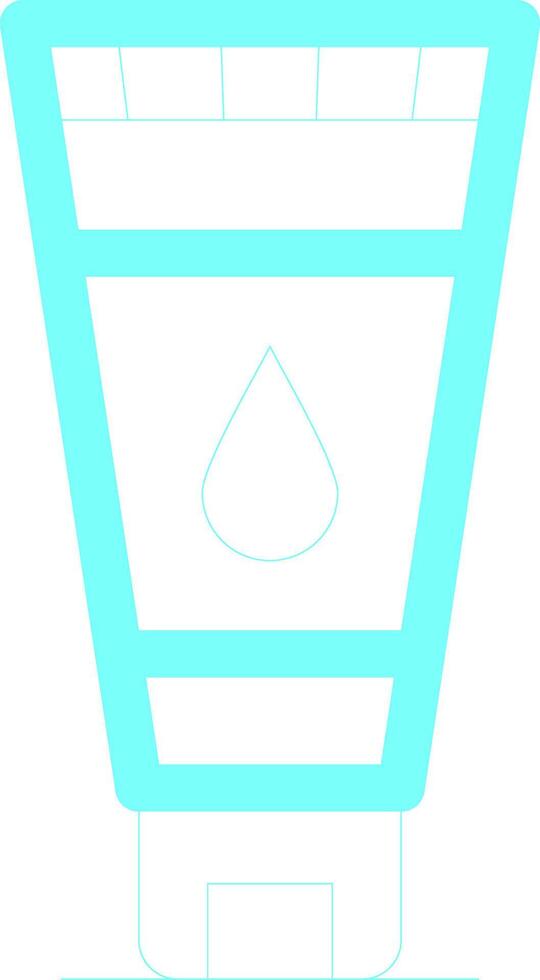 Moisturizer Creative Icon Design vector