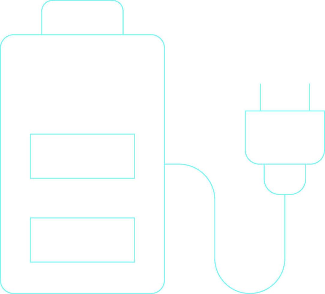 Charging Creative Icon Design vector