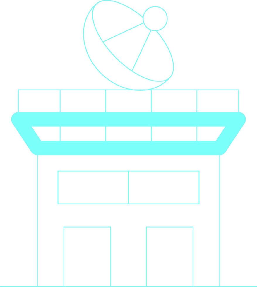 Space Center Creative Icon Design vector