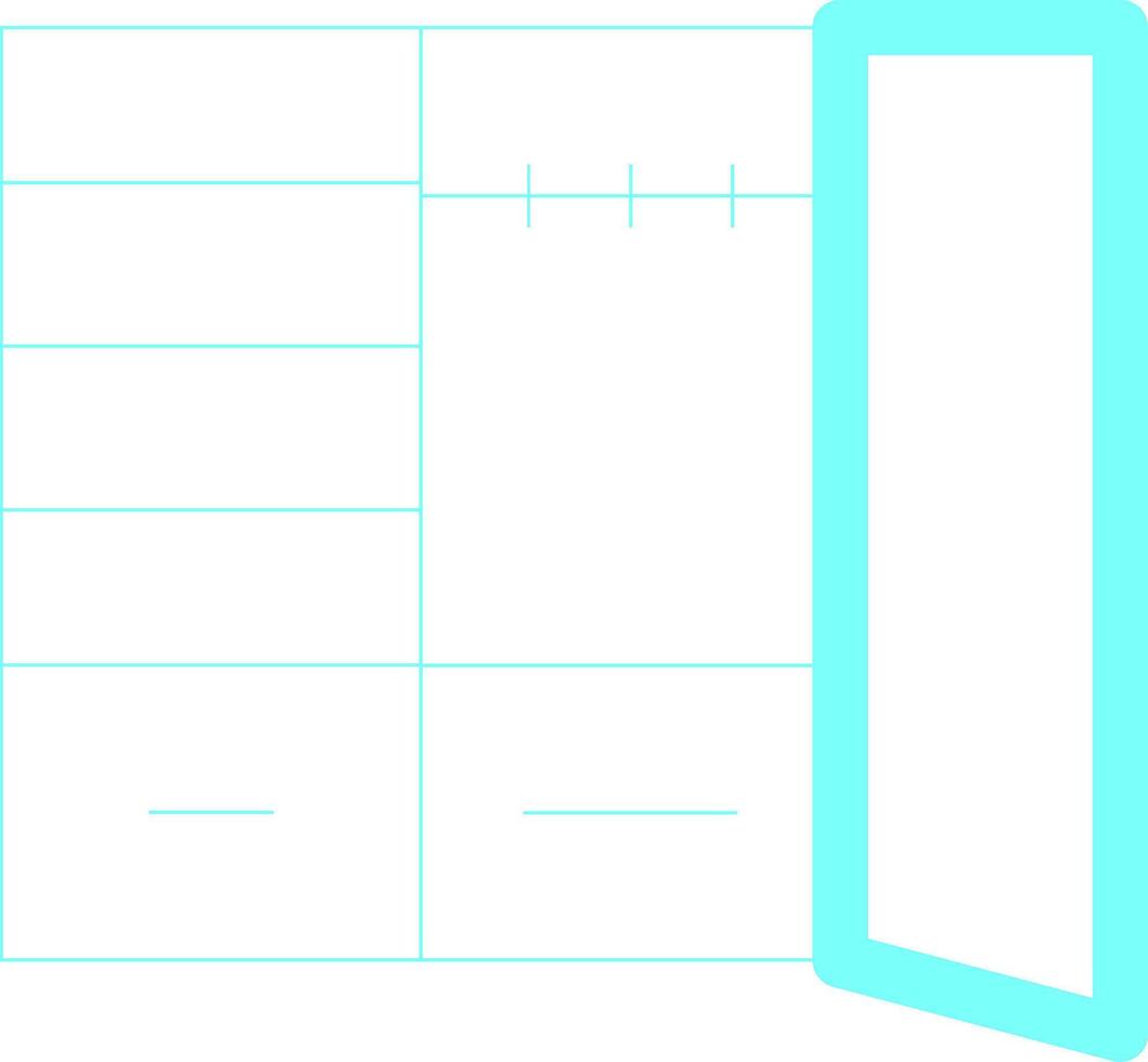 Closet Creative Icon Design vector