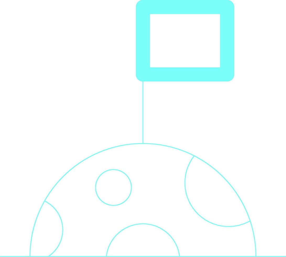Lunar Creative Icon Design vector