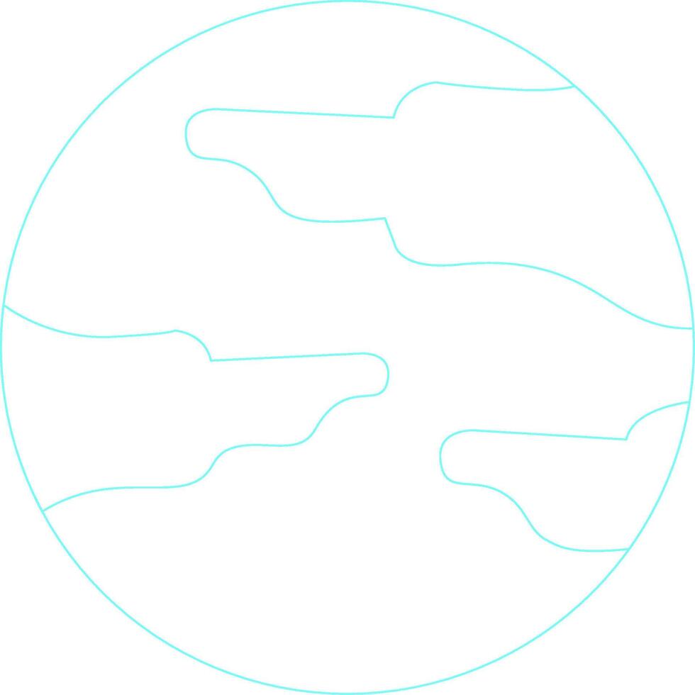 Mars Creative Icon Design vector
