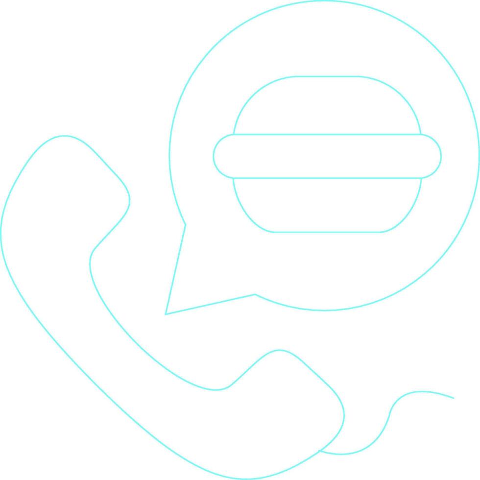 Telephone Creative Icon Design vector