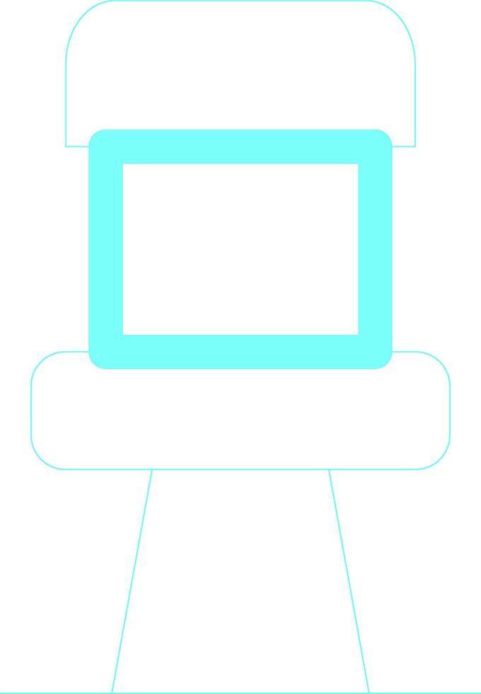 Chair Creative Icon Design vector