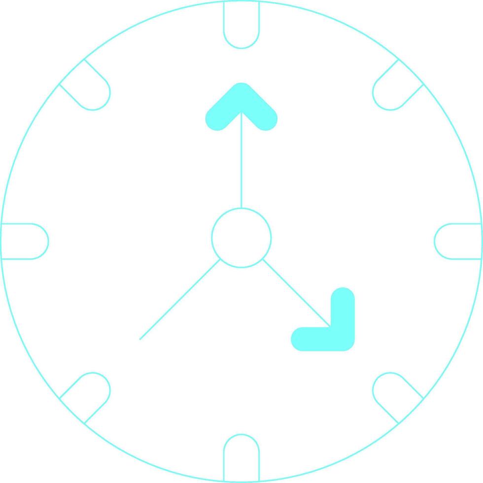 diseño de icono creativo de reloj vector