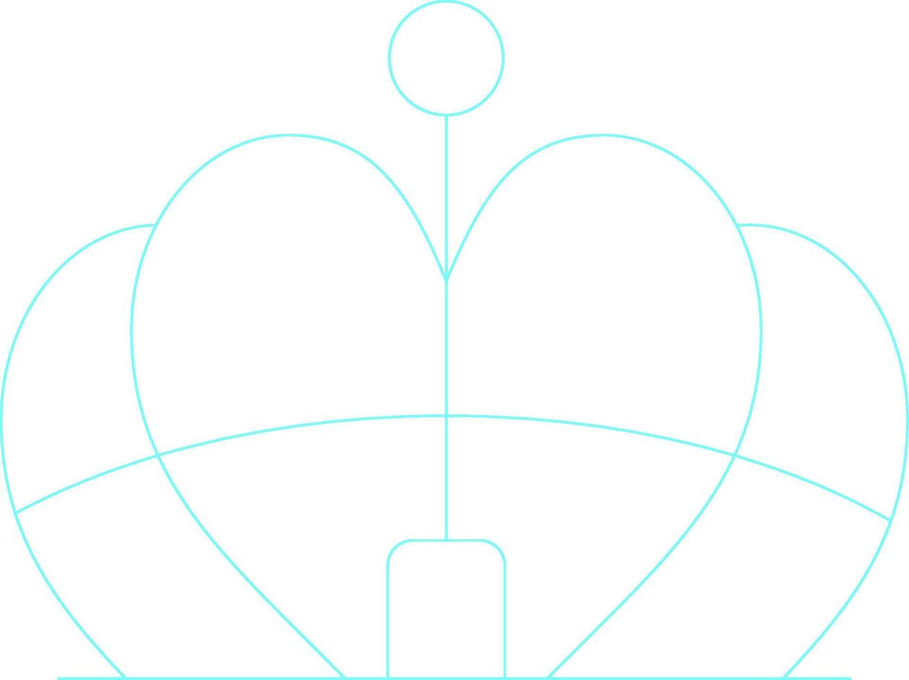 Crown Creative Icon Design vector