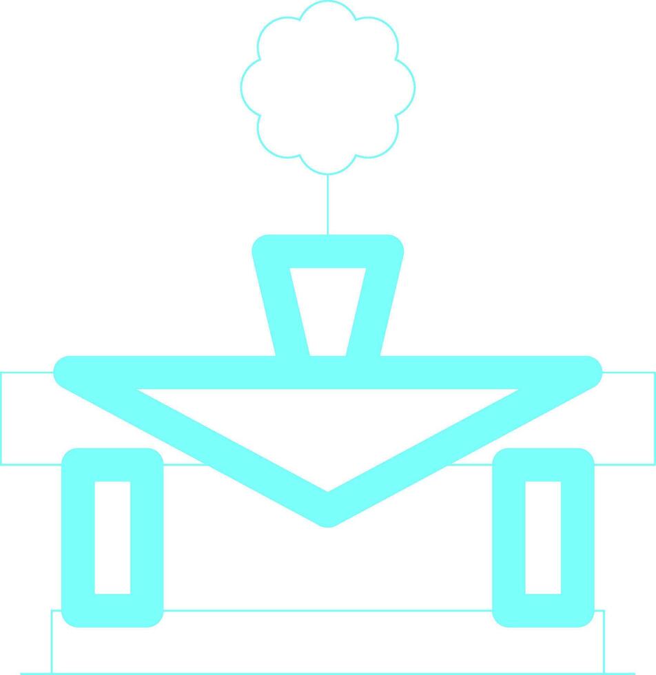 Table Creative Icon Design vector