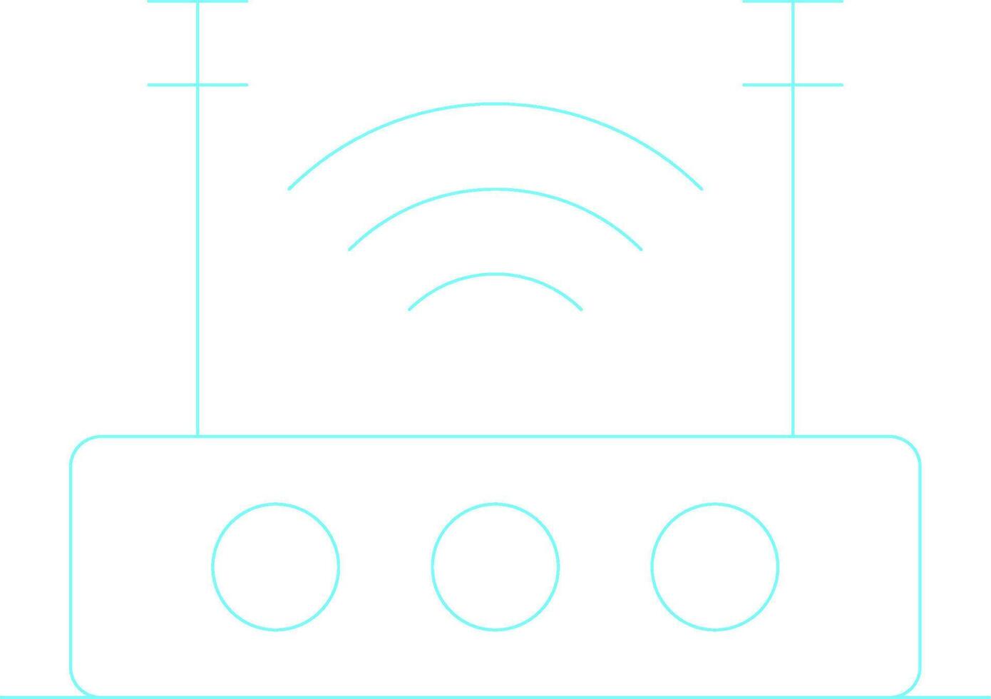 Wifi Creative Icon Design vector