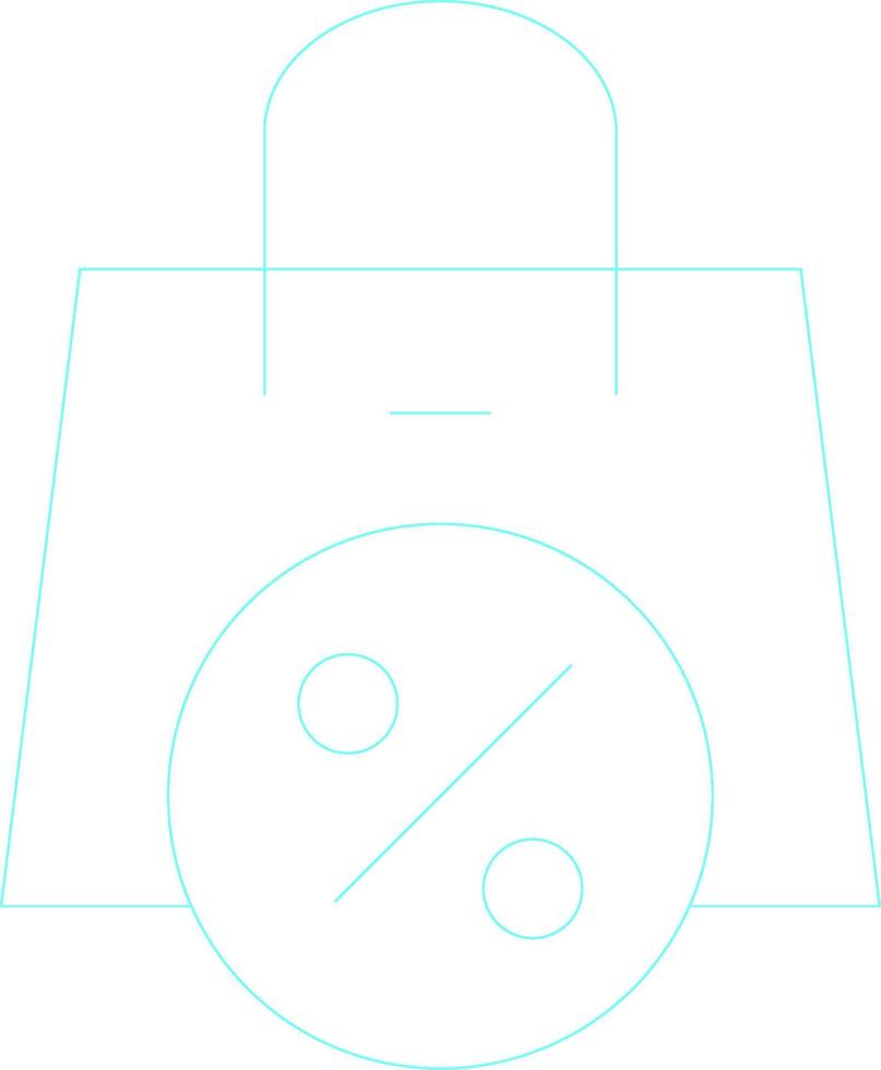 Bag Creative Icon Design vector