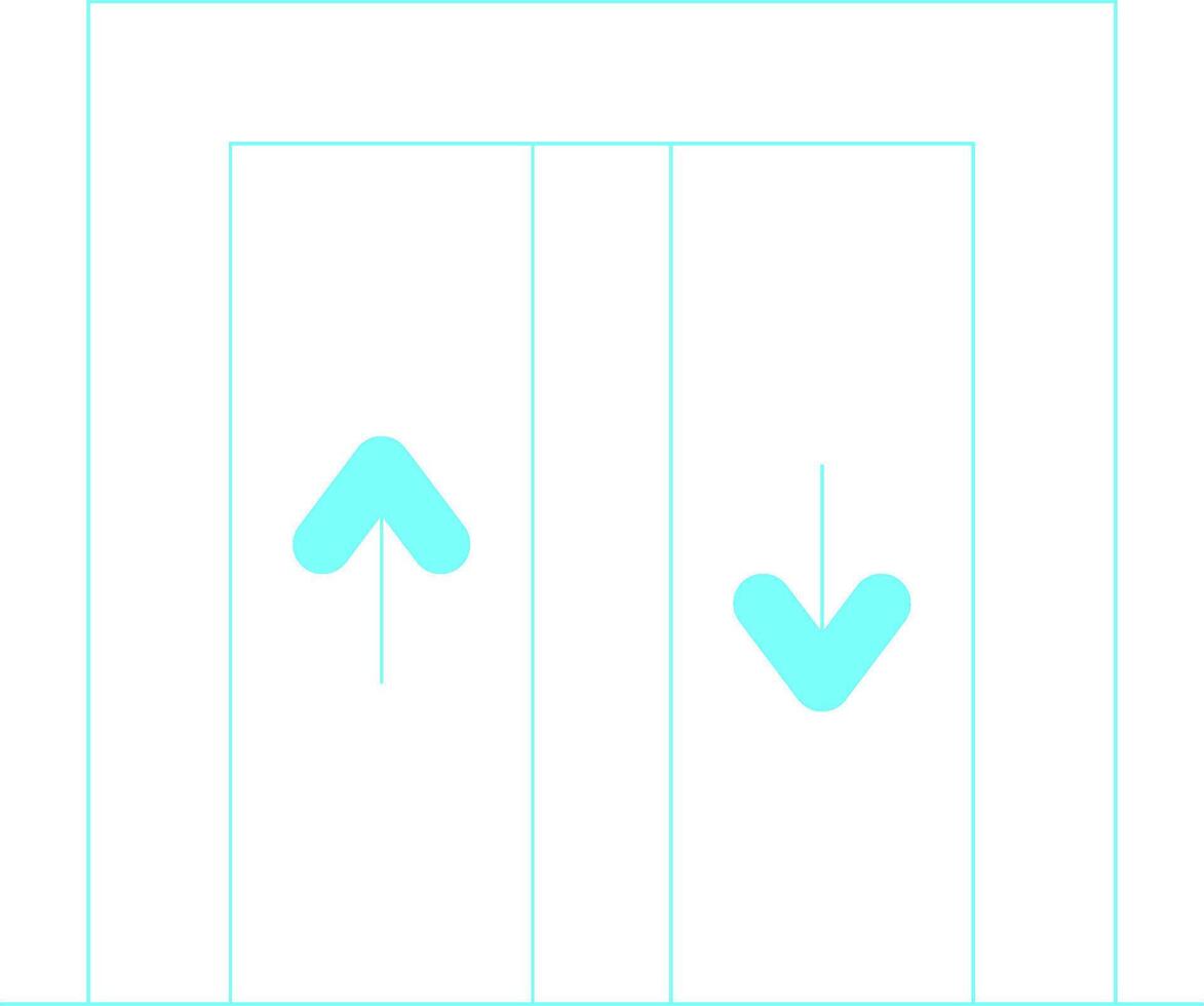 Elevator Creative Icon Design vector