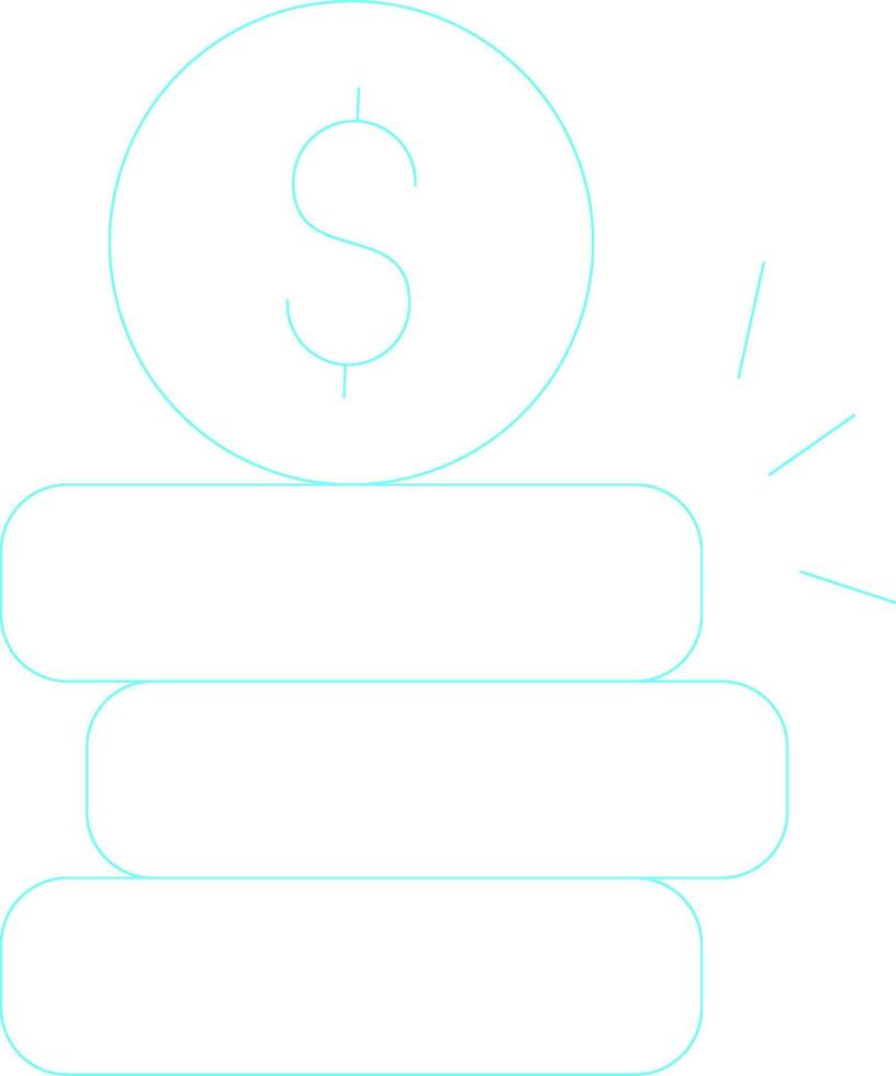 Money Creative Icon Design vector