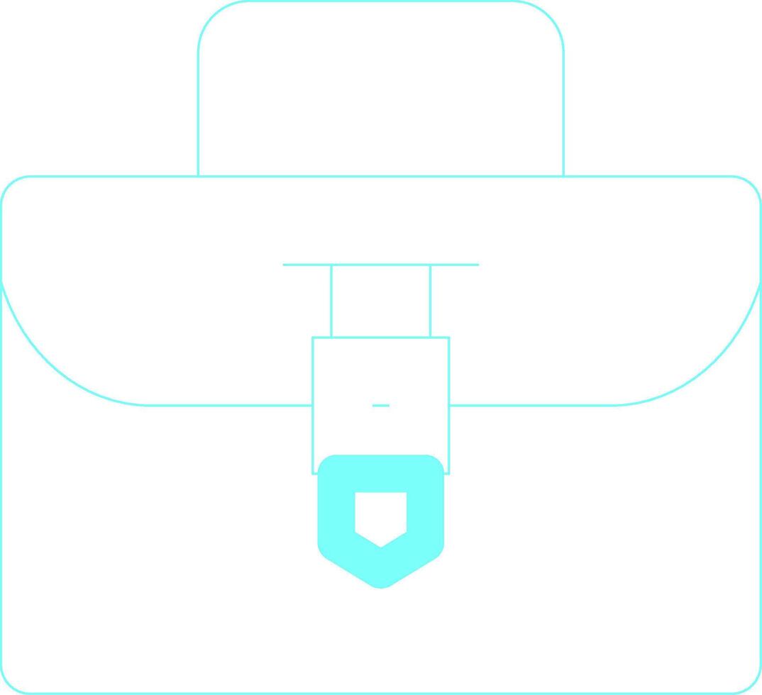 Line Blue Green Gradient Design vector