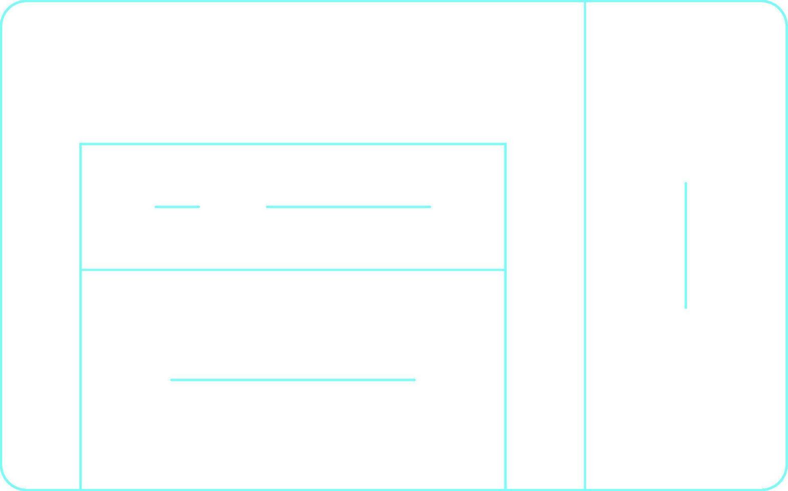 Tablet Creative Icon Design vector