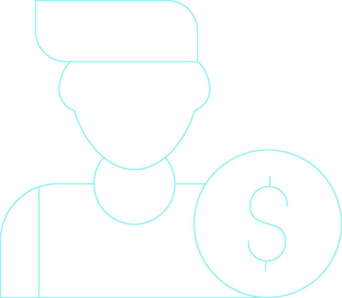 Businessman Creative Icon Design vector