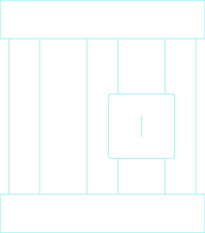 Prison Creative Icon Design vector