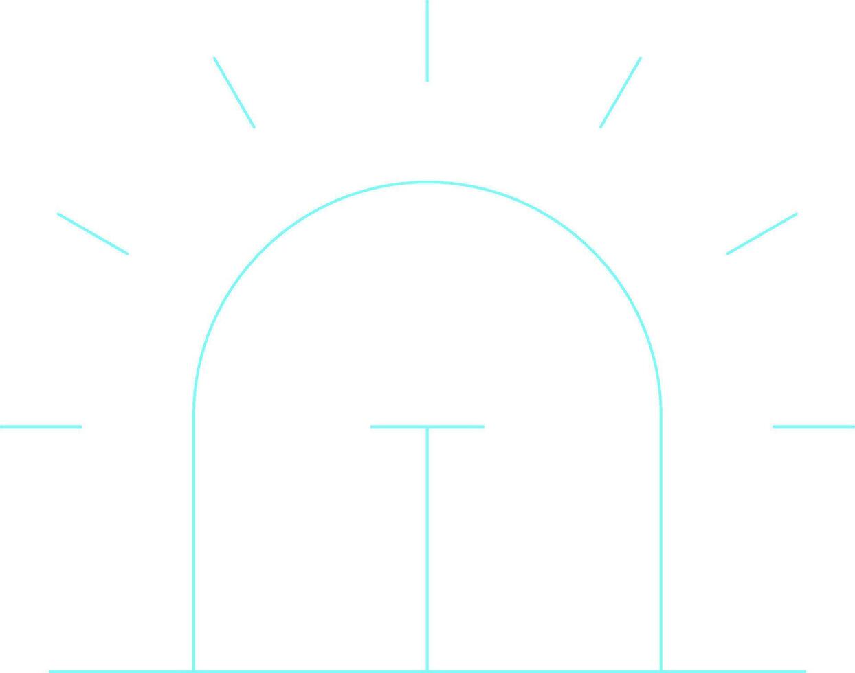 Siren Creative Icon Design vector