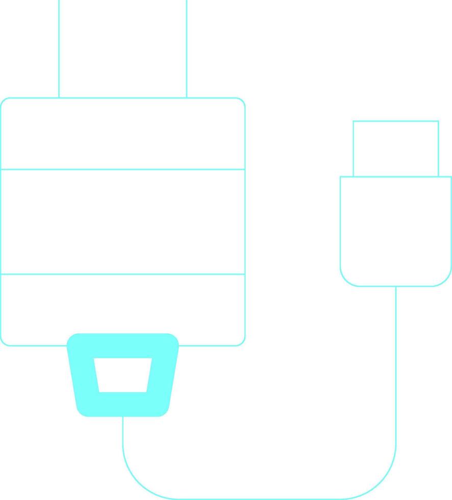 Charger Creative Icon Design vector