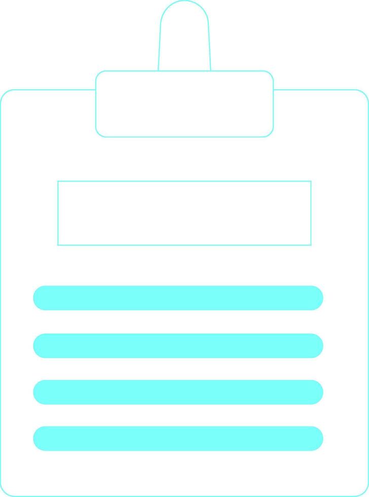 Clipboard Creative Icon Design vector