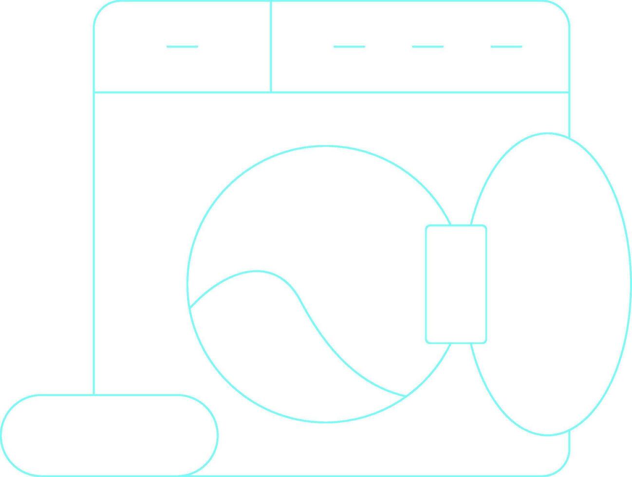 Laundry Creative Icon Design vector