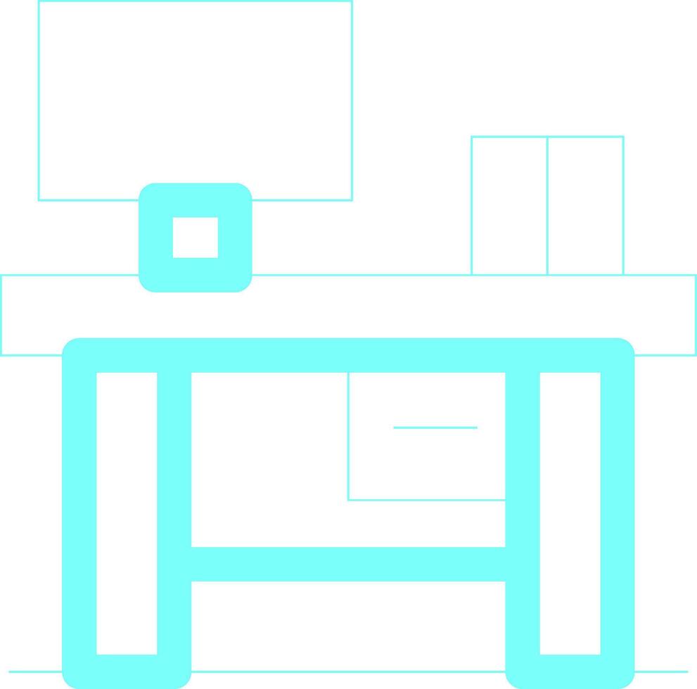 Desk Creative Icon Design vector