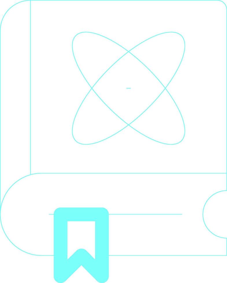 Science Book Creative Icon Design vector