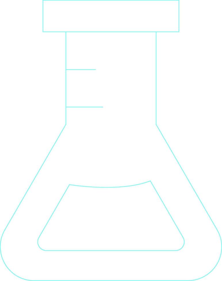Flask Creative Icon Design vector