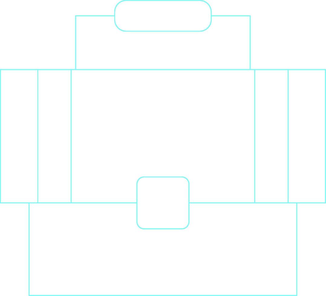 Briefcase Creative Icon Design vector