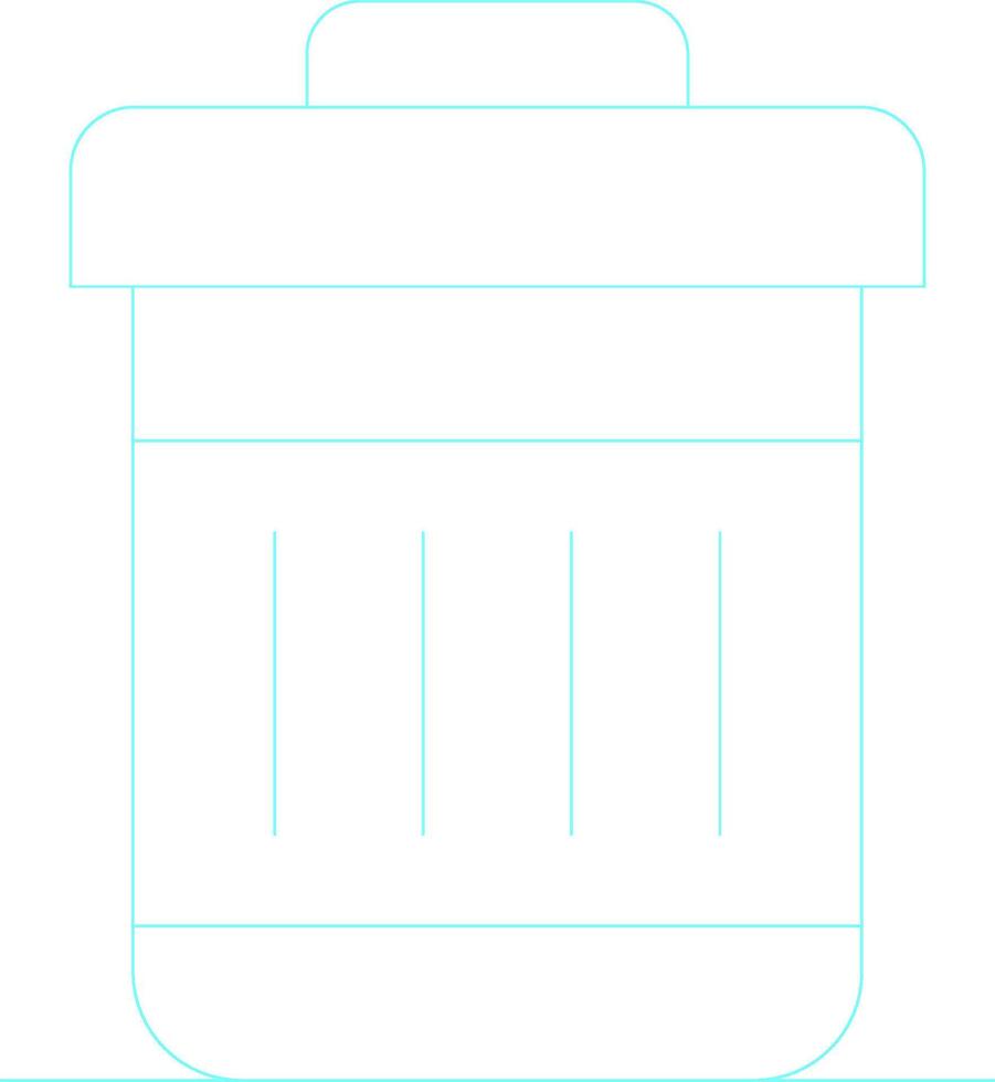 Garbage Creative Icon Design vector