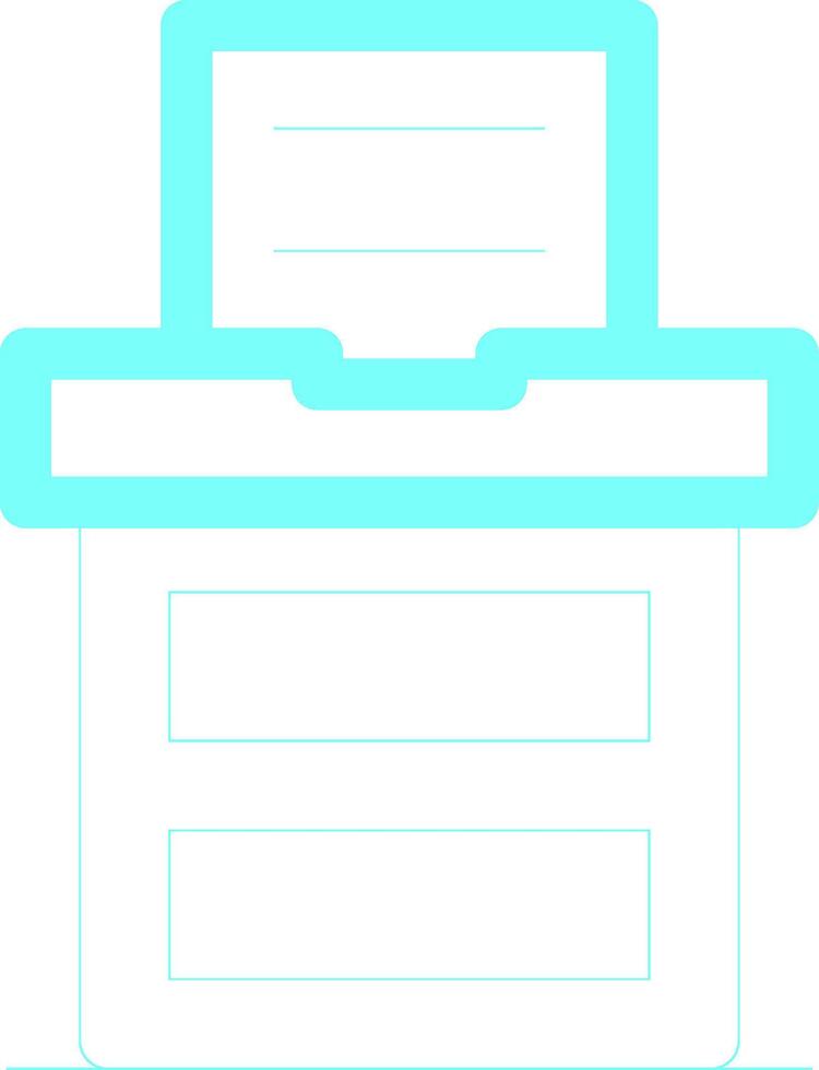 Cabinet Creative Icon Design vector