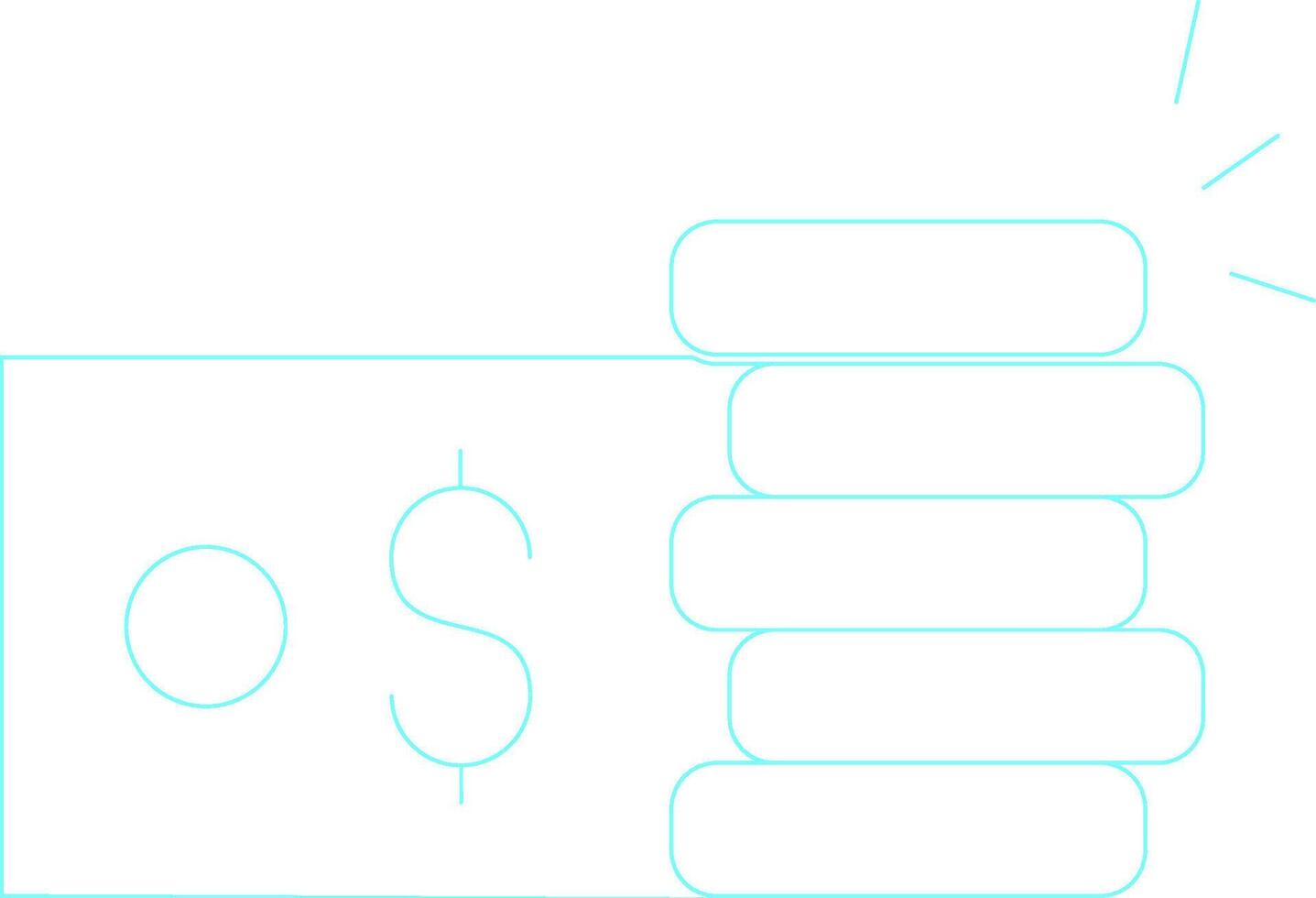 Money Creative Icon Design vector