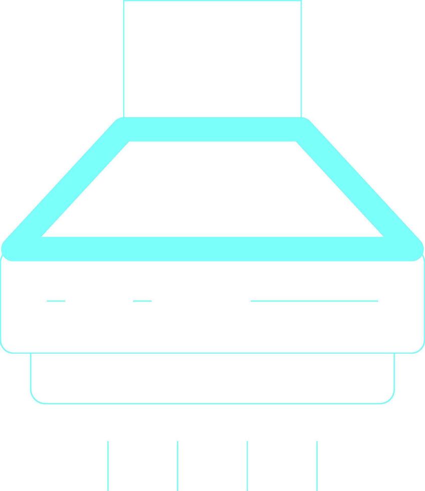 Kitchen Hood Creative Icon Design vector