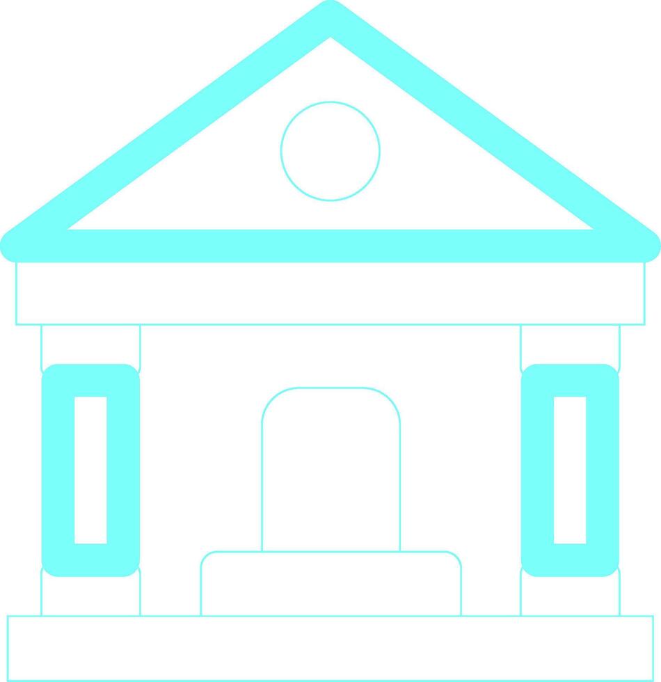 Museum Creative Icon Design vector