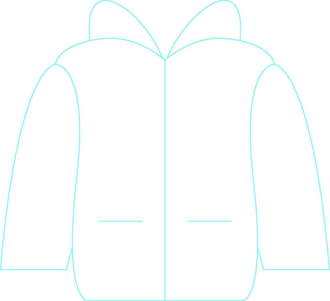 diseño de icono creativo de chaqueta vector