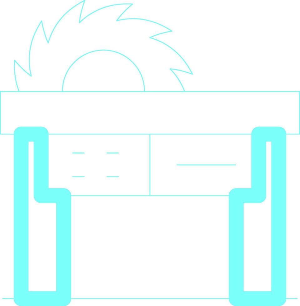 Sawmill Creative Icon Design vector