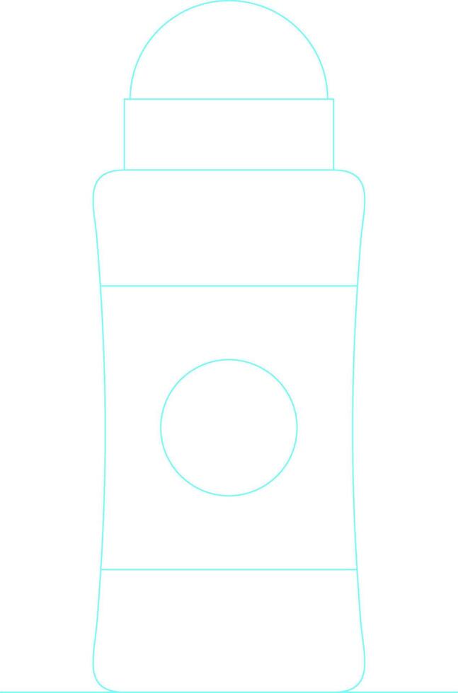 Deodorant Creative Icon Design vector