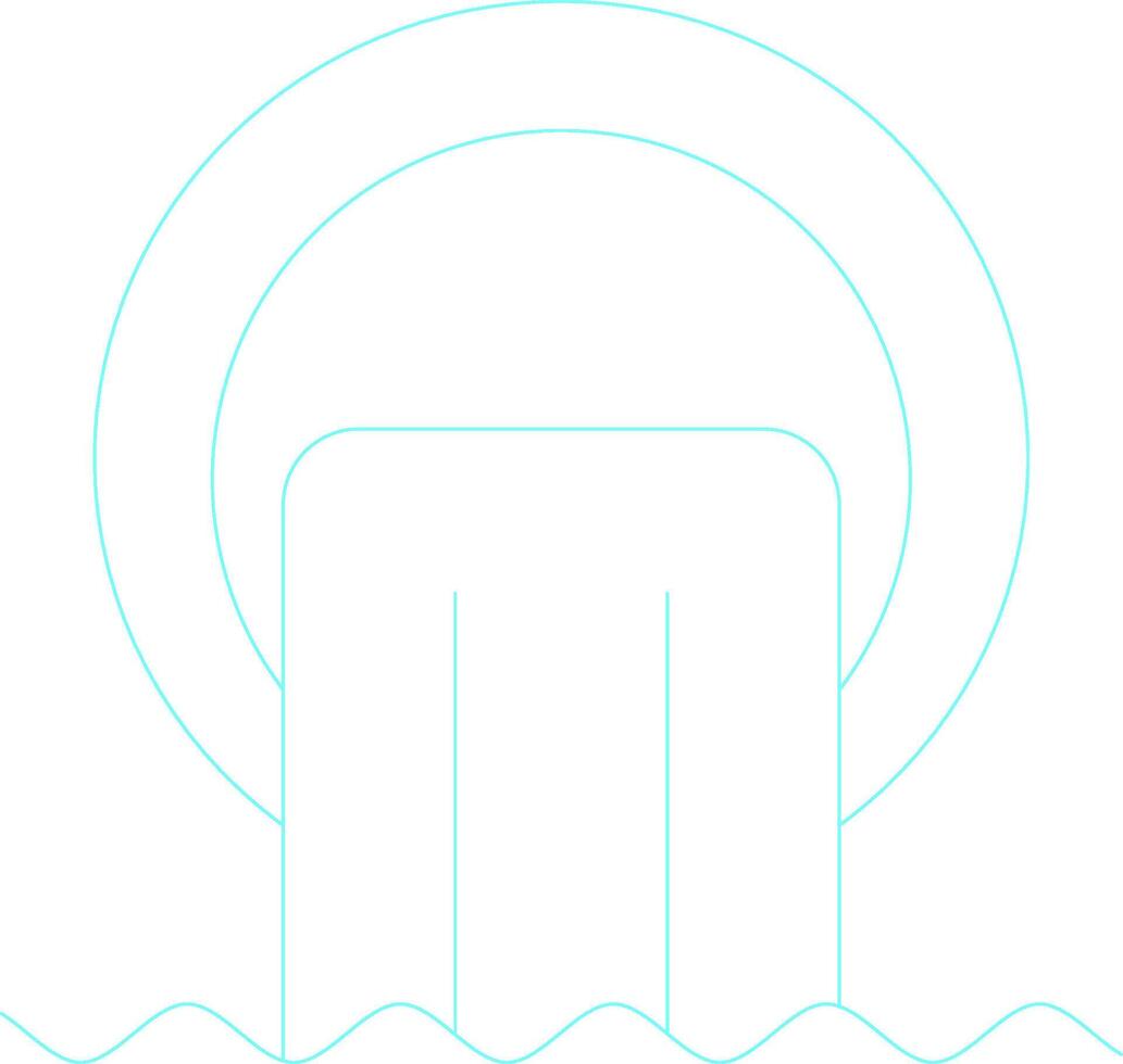 Sewer Creative Icon Design vector