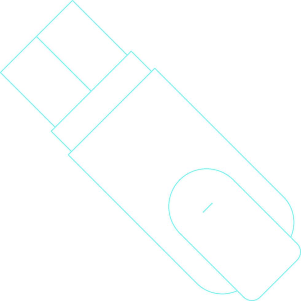 Usb Flash Drive Creative Icon Design vector