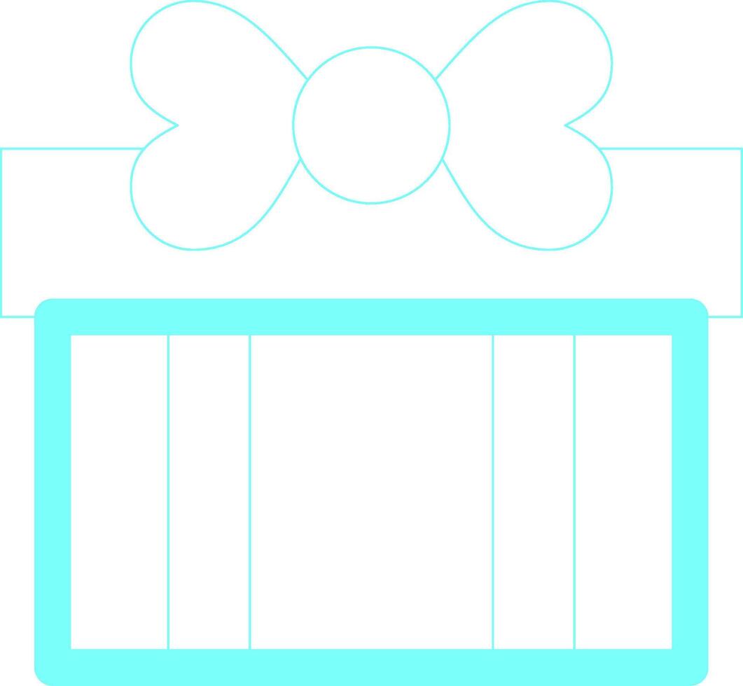 Giftbox Creative Icon Design vector