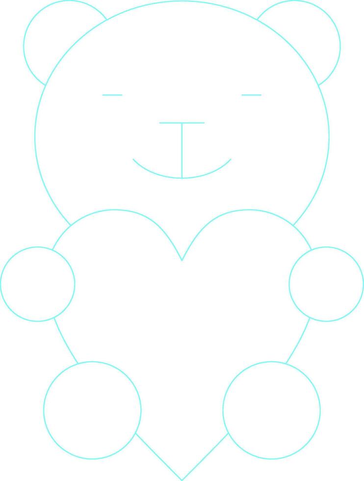 Bear Creative Icon Design vector