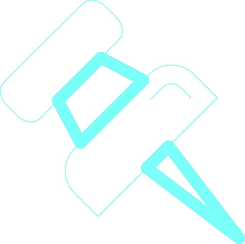 Pin Creative Icon Design vector
