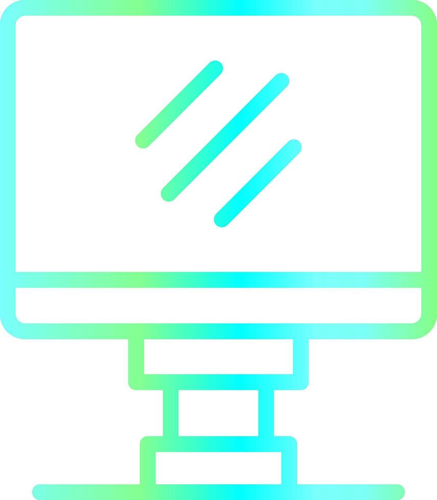 Lcd Creative Icon Design vector