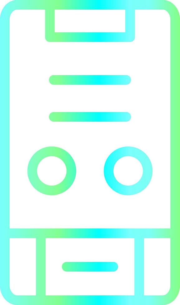 Smart Phone Creative Icon Design vector