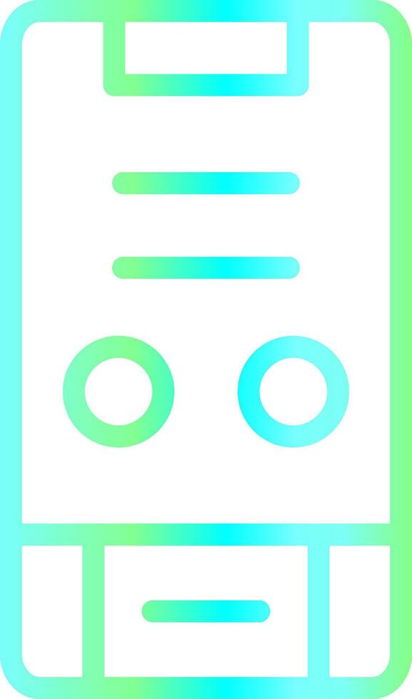 Smart Phone Creative Icon Design vector