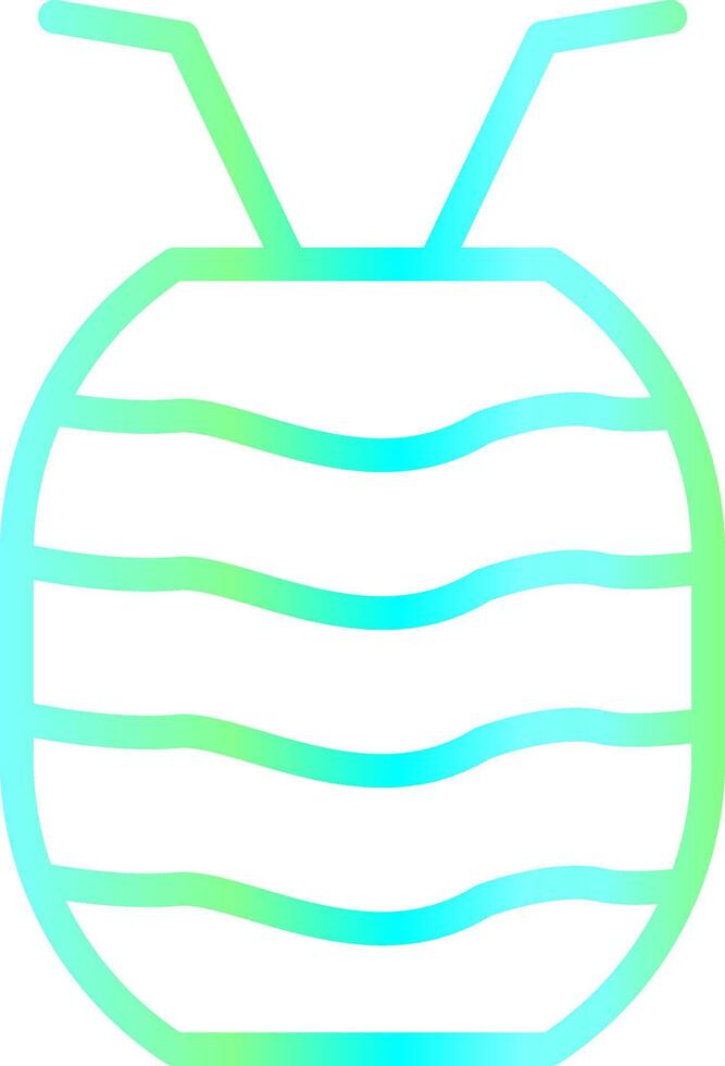 Watermelon Juice Creative Icon Design vector