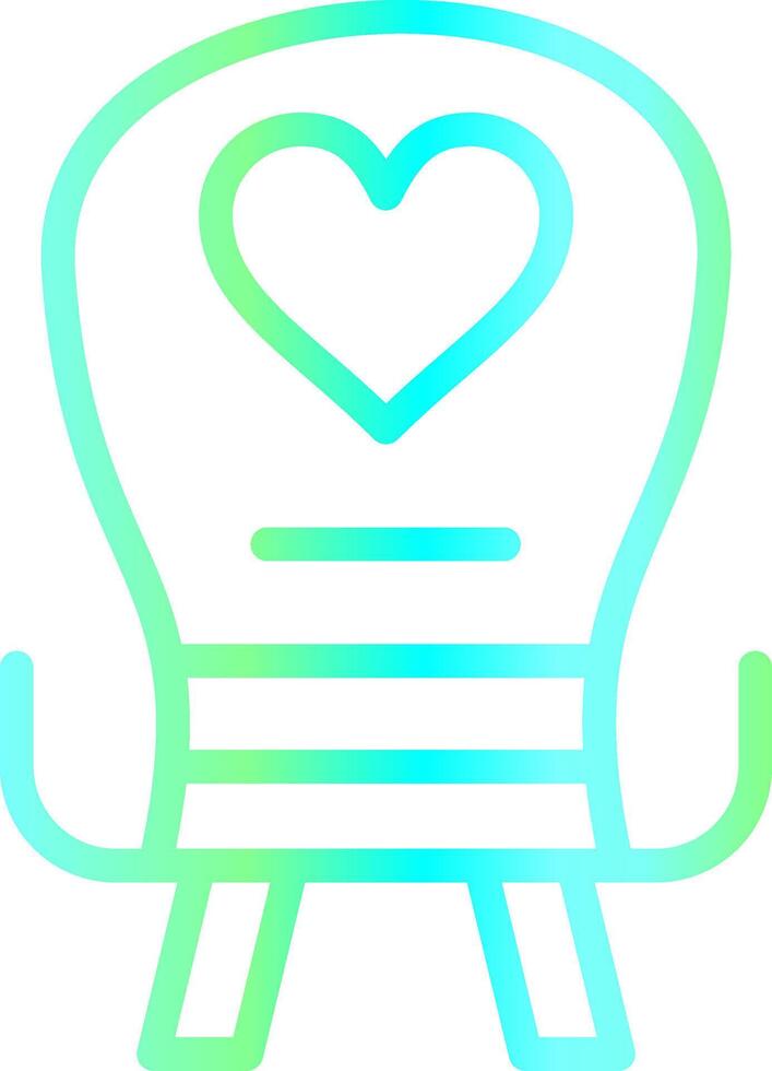 Chair Creative Icon Design vector