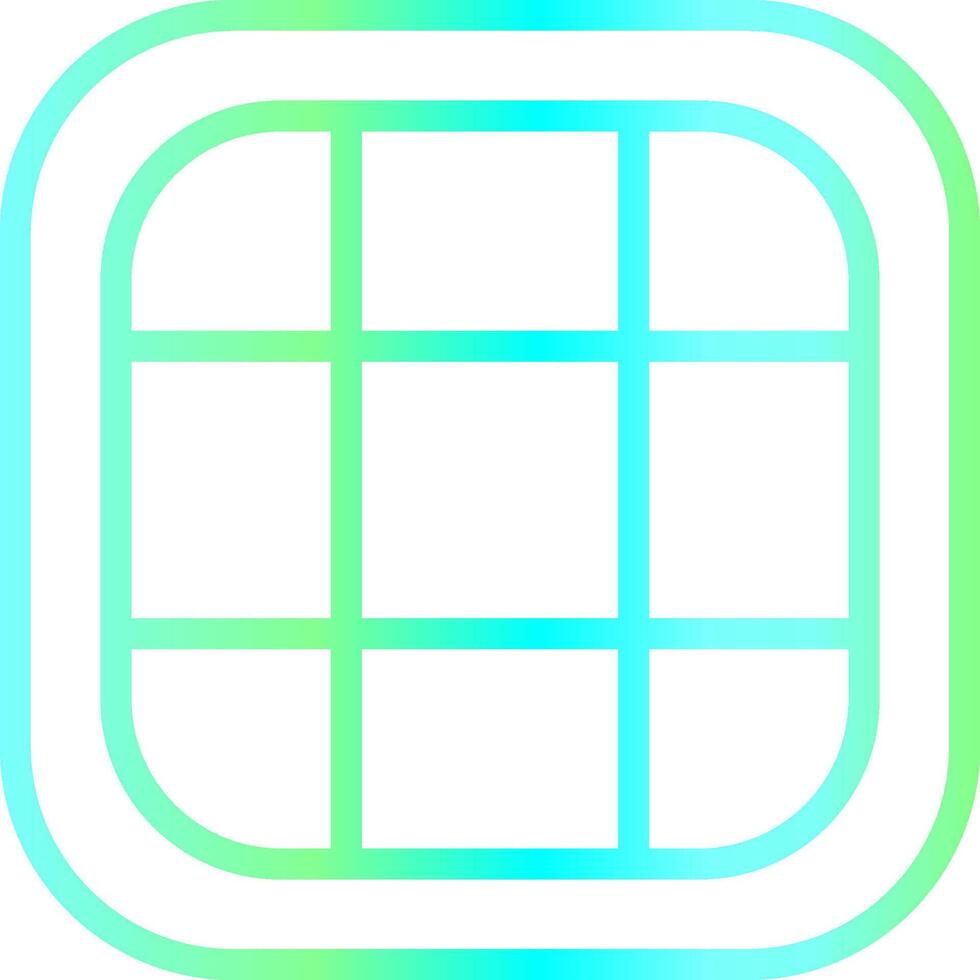 Grid Creative Icon Design vector