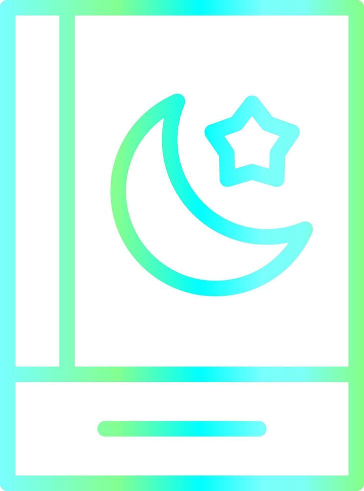 diseño de icono creativo de quran vector