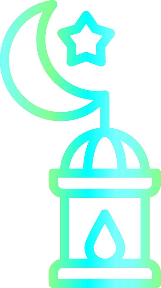 Ramadan Creative Icon Design vector